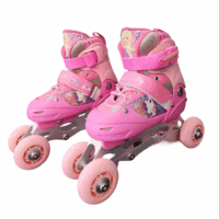 רולרבלייגס BARBIE גם רולובלייד וגם סקטים 4 גלגלים